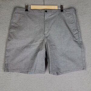 NEW Calvin Klein Chino Shorts Adult 40 Gray Casual Summer Golf Stretch Comfort